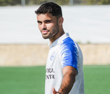 מלך שערי ליגה א' דרום. מתן שוורץ (עמוד הפייסבוק של המועדון)