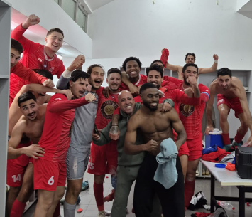 שחקני אזור בסיום המשחק (באדיבות המועדון)