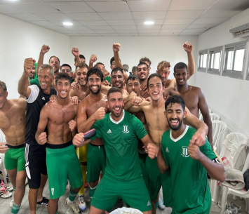 חזרו להתאמן. שחקני שמשון תל אביב