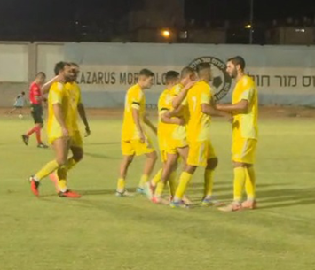 ניצחון גדול. שחקני חולון