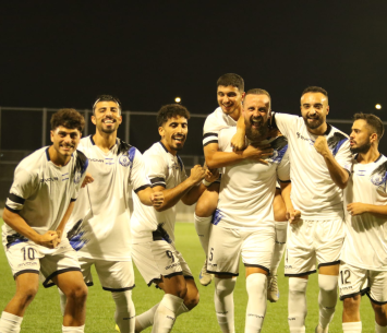 שחקני בית שאן חוגגים (דאפר מחאמיד)