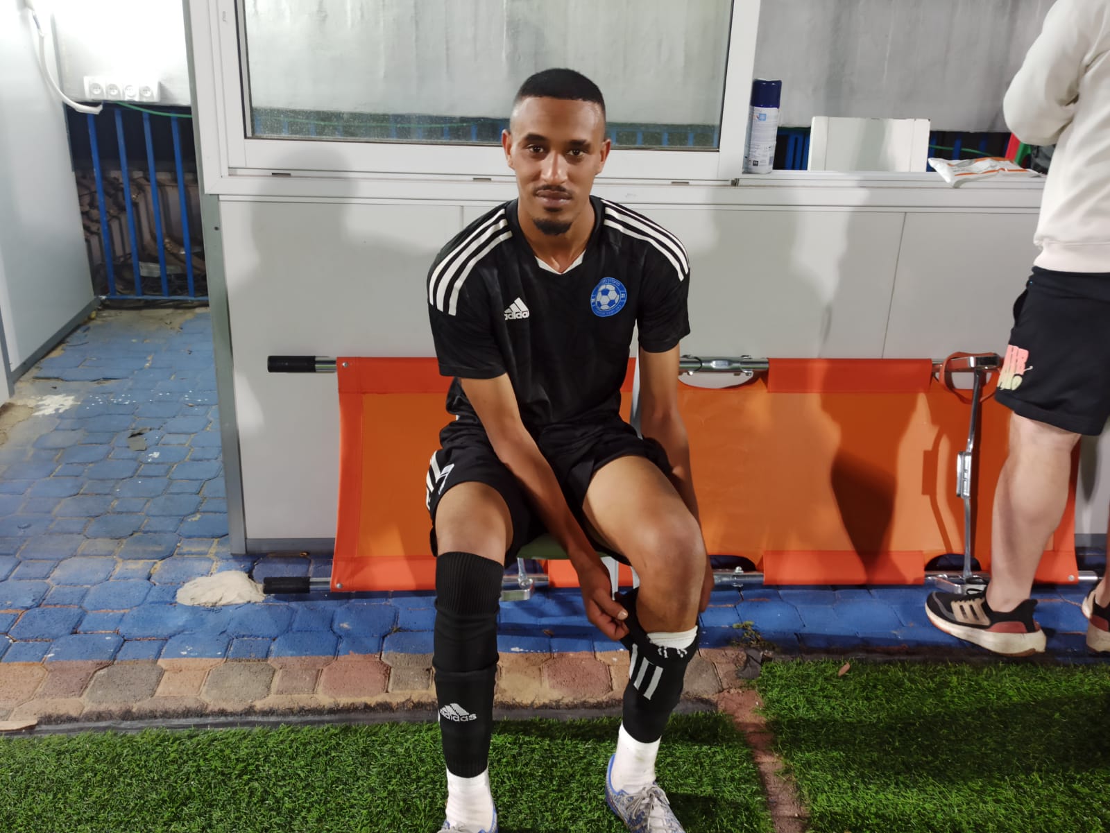 בפליאוף זה כבר יכנס? אדנה גמבר לאחר שהוחלף (אלון יהודיוף)