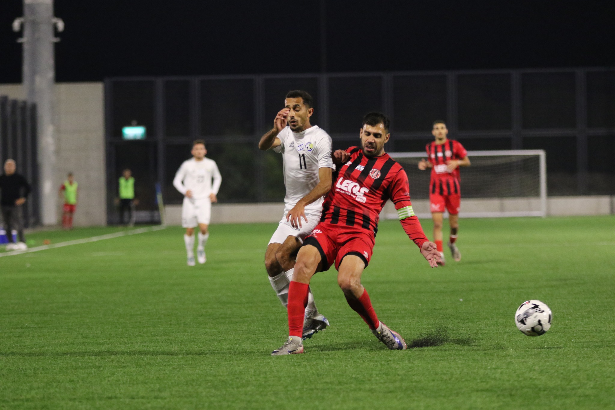 שחקני שתי הקבוצות (דאפר מחאמיד)