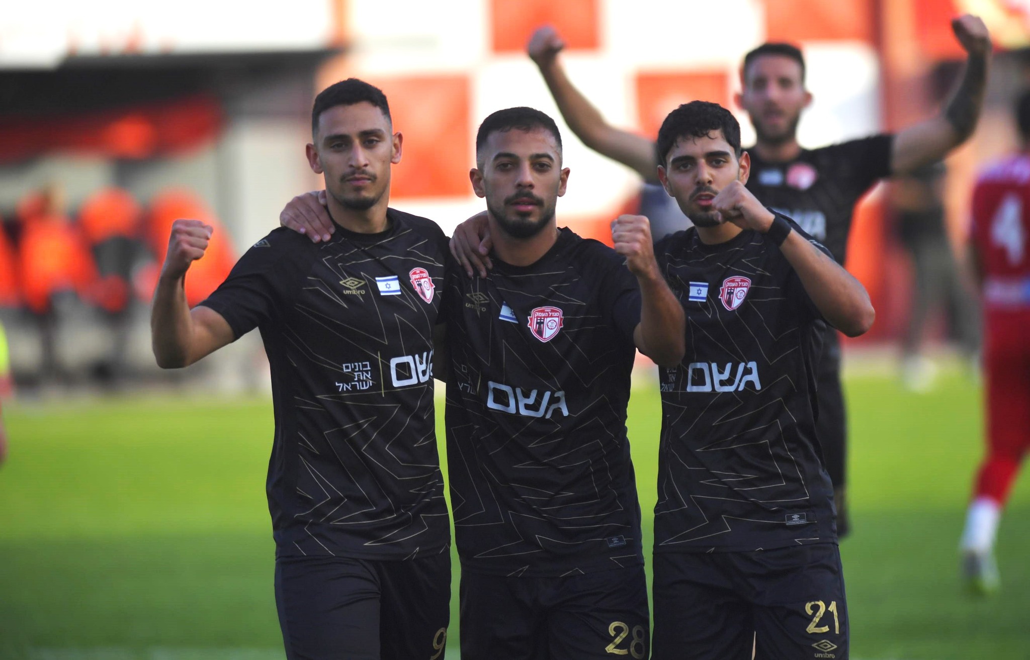 חגיגות מגדל העמק יחד עם כובש שער הניצחון שי אלגרבלי (אבי רביבו)