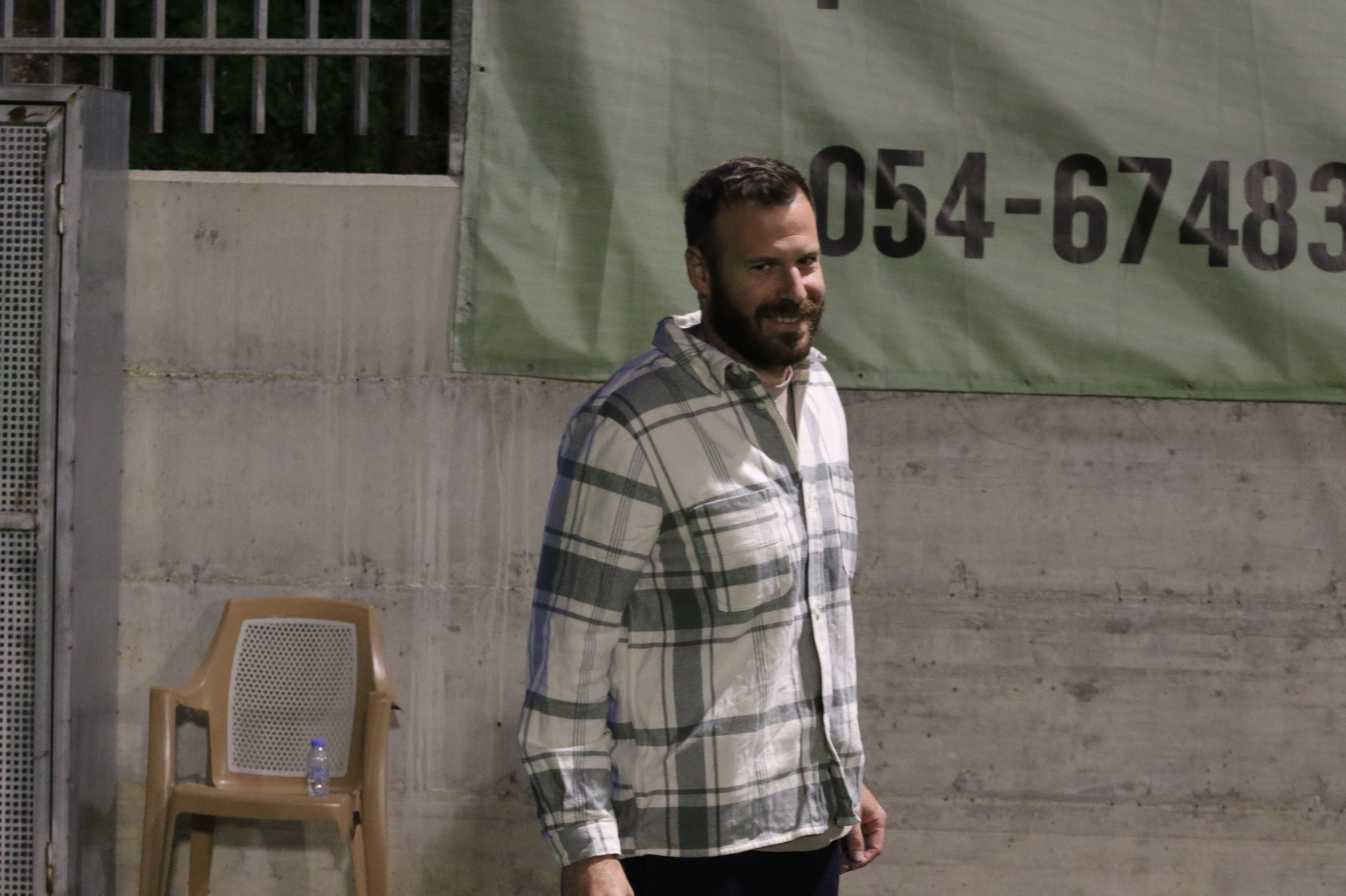 עושה עבודה טובה במגדל העמק. שחם (דאפר מחאמיד)