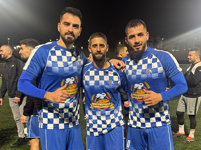 שחקני ג'ת מרוצים בסיום (באדיבות המועדון)