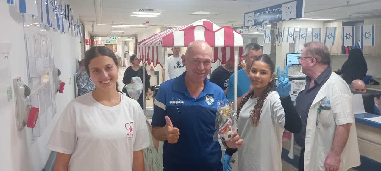 ויליק בבית החולים (באדיבות המצולם)