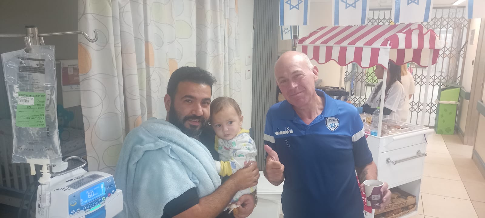 ויליק בבית החולים (באדיבות המצולם)