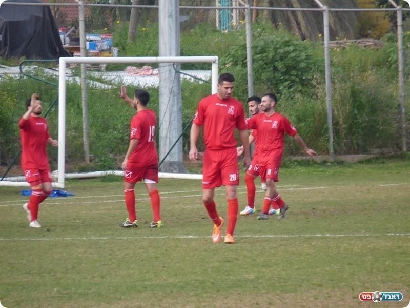 משחק תחתית חשוב. שחקני נחלת יהודה (אלי שמואלי)