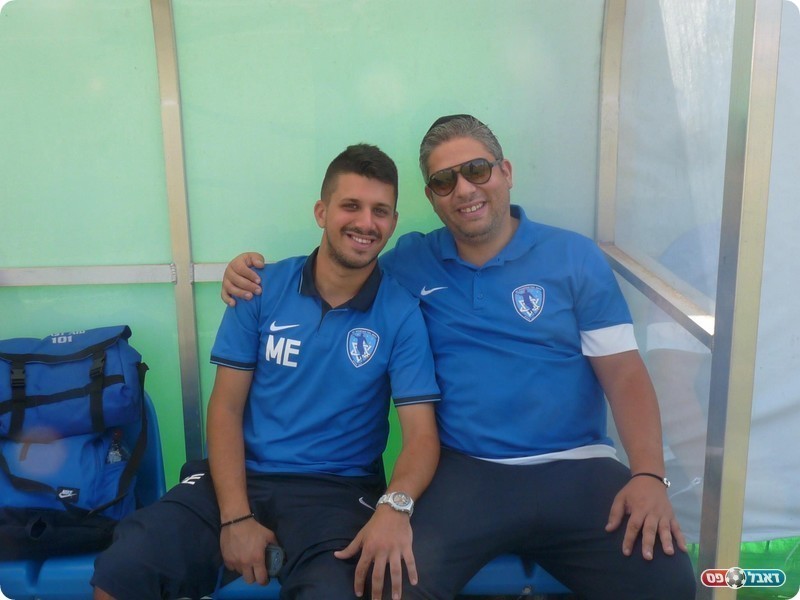 יחפש את הניצחון במשחק אחר. מיכאל אשכנזי (משמאל) (אלי שמואלי)