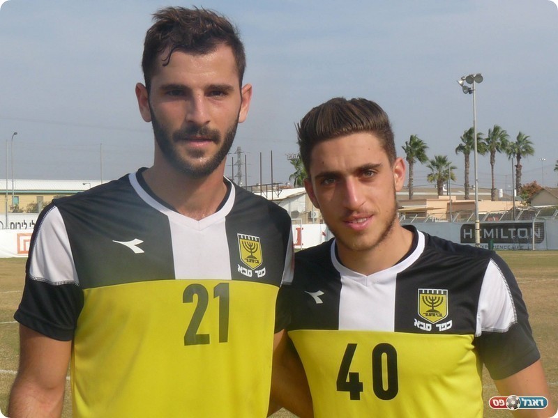 בזכותם כפ"ס בשלב הבא. שקד חתוכה (מימין) ואליאור משלי (אלי שמואלי)