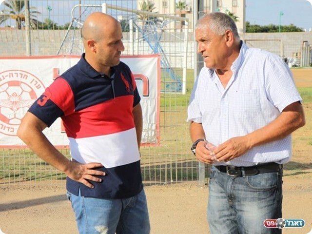 נפרדו כידידים, וואהב ובנודיס (צילום: שלומי גבאי)