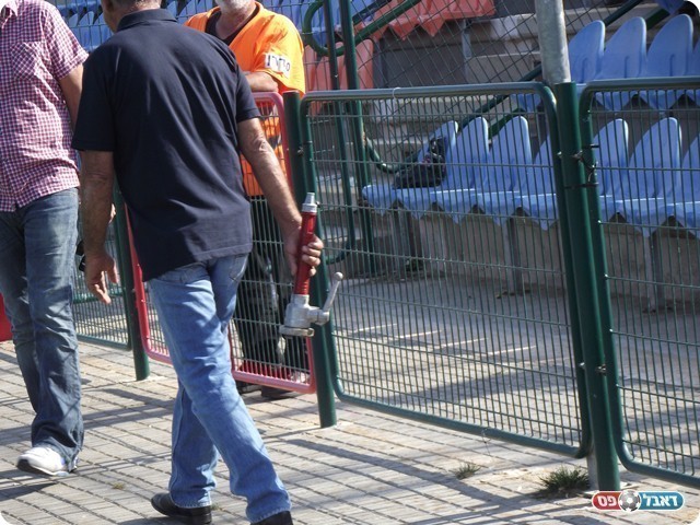 וכל מה שהתחיל את הבלגן. ידית הזרנוק (צילום: אלירן ברנשטיין)