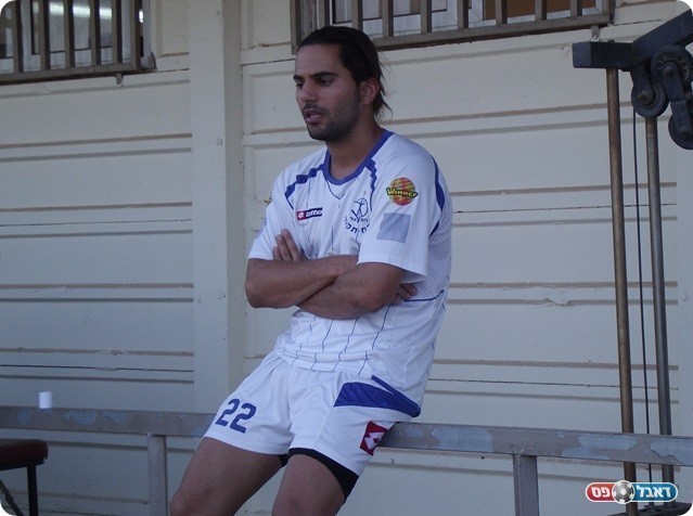 הצהרת כוונות למנצחת. ליאור אסולין מהפועל פ"ת (צילום: אלירן ברנשטיין)