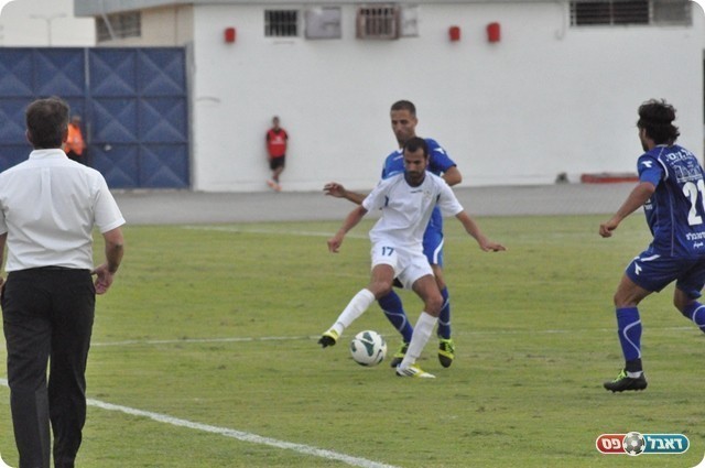 חילוף ששינה את המשחק. נחמני (צילום: מוחמד חאדר אניס)