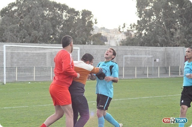 המכה (צילום: חאדר אניס)