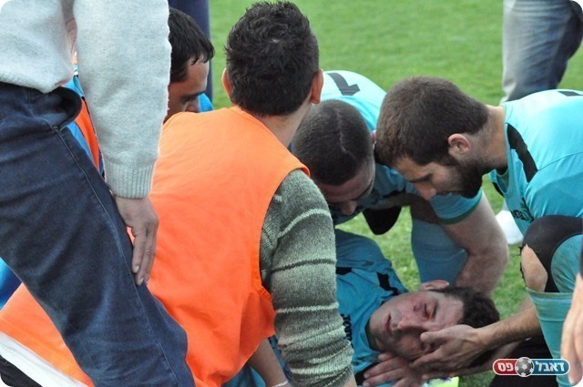 מטפלים באסעד (צילום: חאדר אניס)