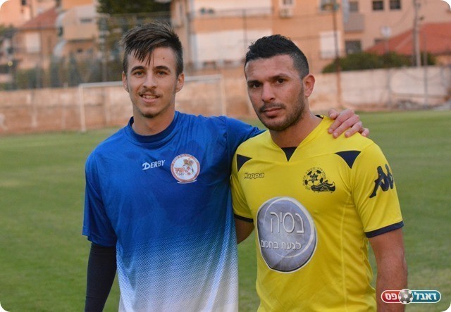 שיחק מול קבוצתו לשעבר. קומרקוב ומשה (צילום: ולדי מויסייב)