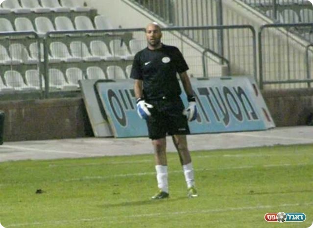 שוב היה בין הבולטים. גזאוי (צילום: אמיר שיבי)