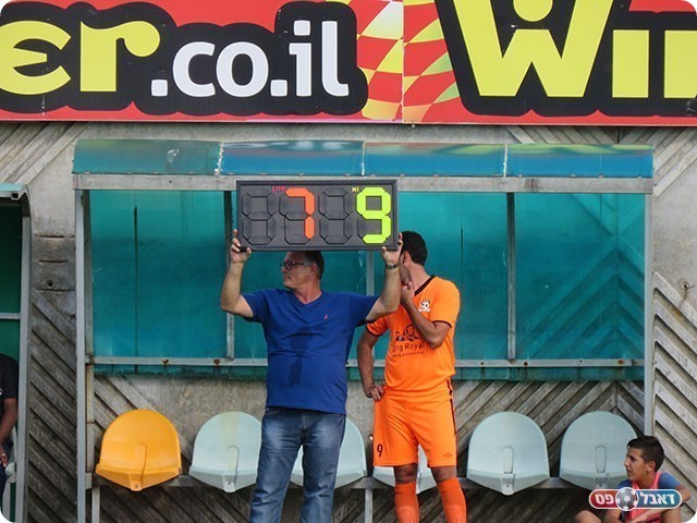 אסייג. נכנס כמחליף וכבש צמד (תומר רוט)