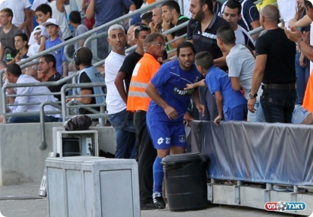 החלוץ הטוב בליגה. אסולין (צילום: קובי רוזן)