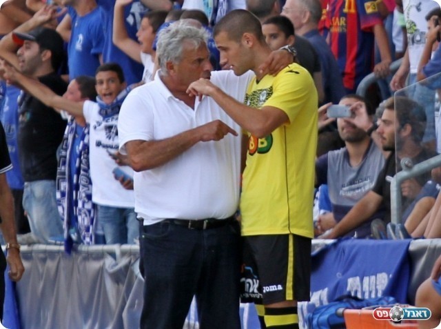 הרכב התקפי. מזרחי ואקסברד (צילום:צ קובי רוזן)