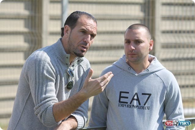 סיכם. אילוז (משמאל) ופחימה (צילום: שלומי גבאי)