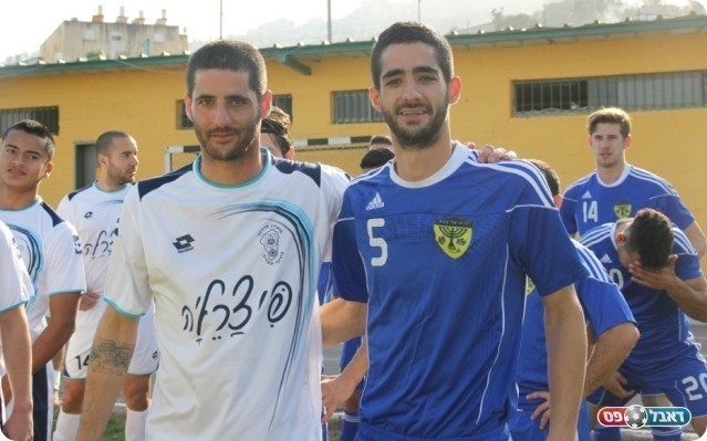 עונה חלומית. אלירן (מימין) ושלום עקיבא (עודד חסין)