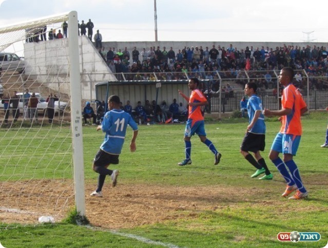 היה פעיל באגף. סאלח אלעאסם אחרי החמצה (צילום: עבדאללה אזברגה)