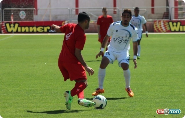 חילוף שהוכיח את עצמו. שפשה מול שחברי (צילום: עודד חסין)