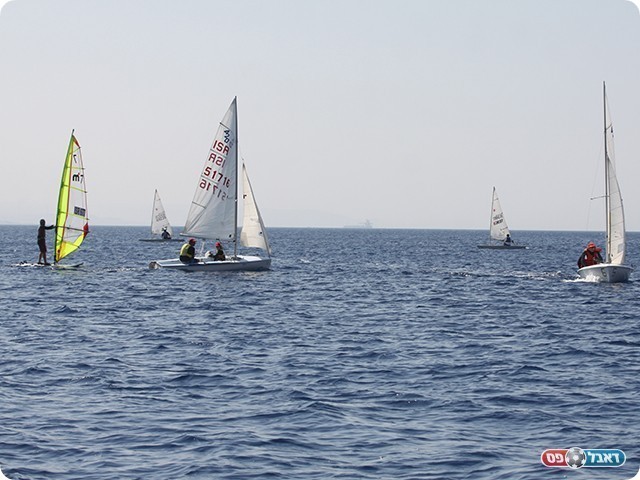 אין ספורטיאדה ללא שייט (צילום: שלומי גבאי)