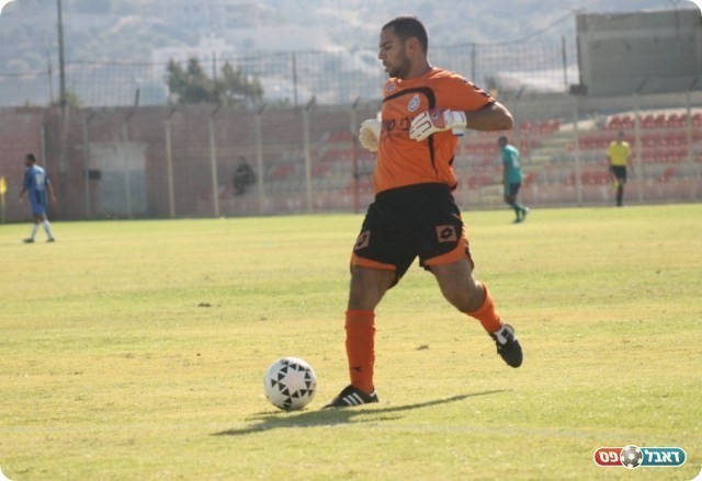 משחק מצוין במחצית השנייה. נמרוד כהן (צילום: אחמד עזאיזה)