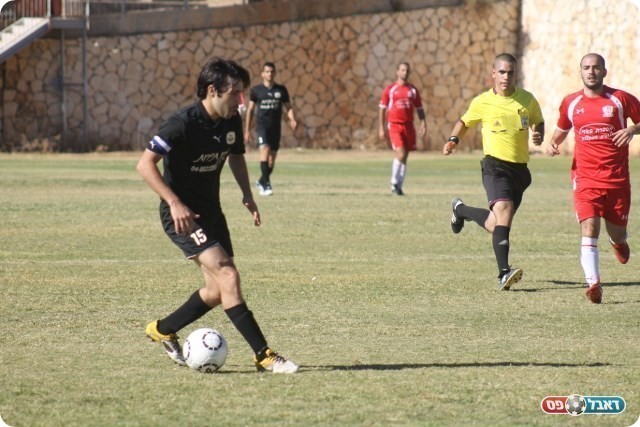 שער שהחל אצלו. מזרחי (צילום: אחמד עזאיזה)