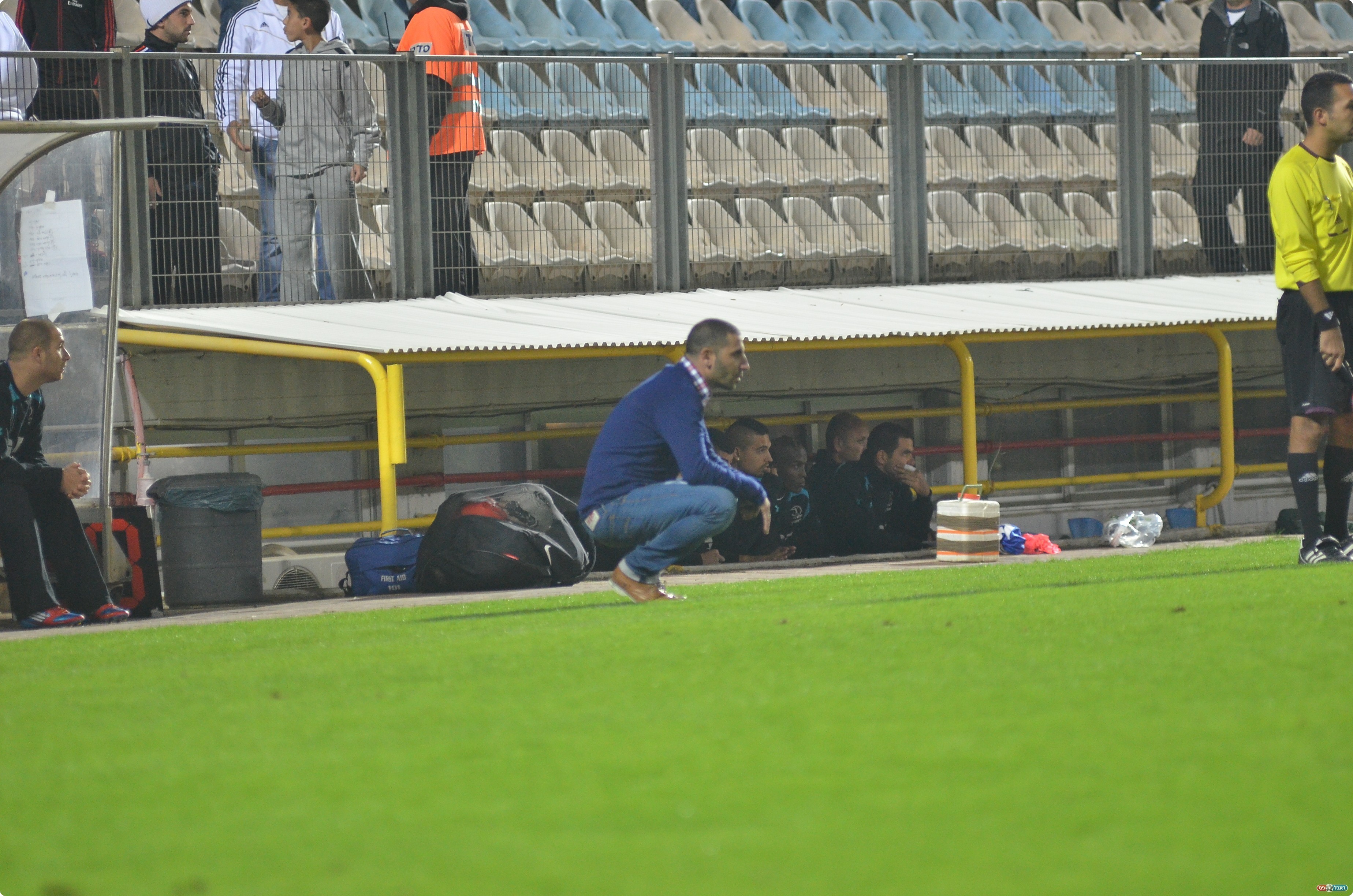 מאמן מגדל העמק רפי בוסקילה (צילום: קובי פורטל)