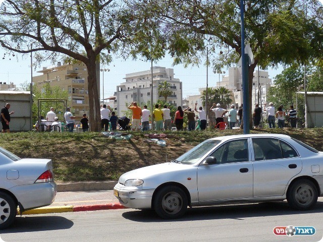 במקום יהיה יציע. מבט על יציע העמידה בפעם האחרונה