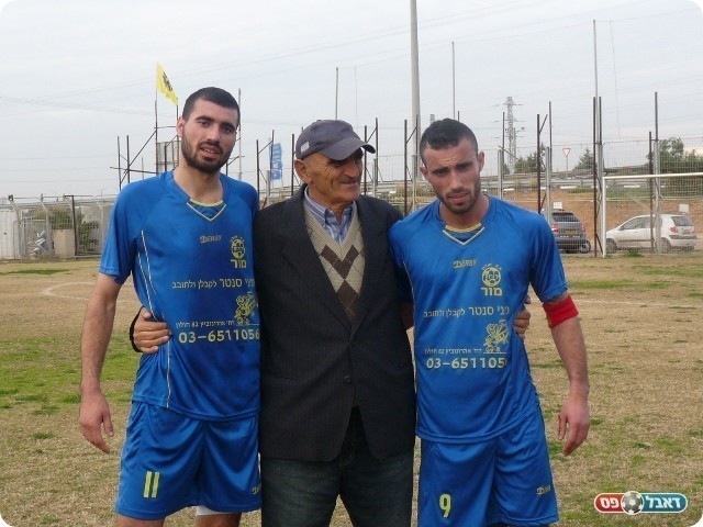 גאווה משפחתית. האחים אלייב (צילום: אלי שמואלי)