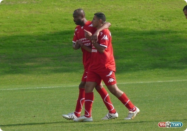 שיתוף פעולה מוצלח. אלעתמין ואבובילאל (צילום: אלי שמואלי) 