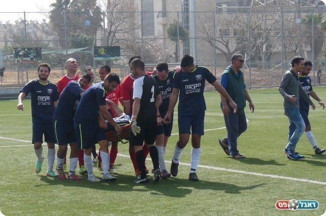 אירוע משעשע. מפנים של שפירא (צילום: אלי שמואלי)