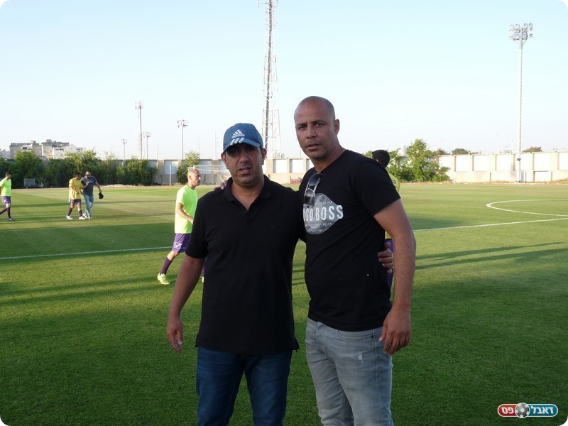 ניפגש בליגה א'? כחילה עם מאמן חולון, שלומי שלמה (אלי שמואלי)