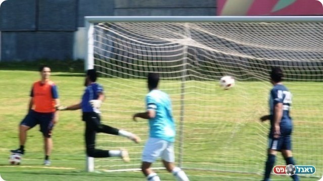 נגמר כבר לאחר 14 דקות. השער של בלילי.