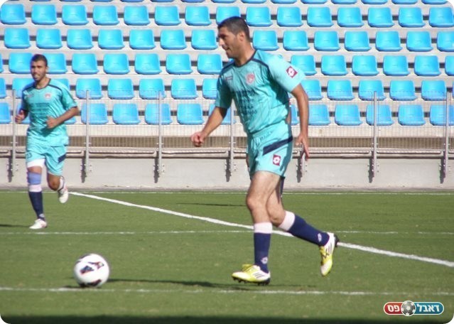 היה ברור מי הקבוצה המסודרת יותר. עבד רבאח (צילום: אמיר שיבי)