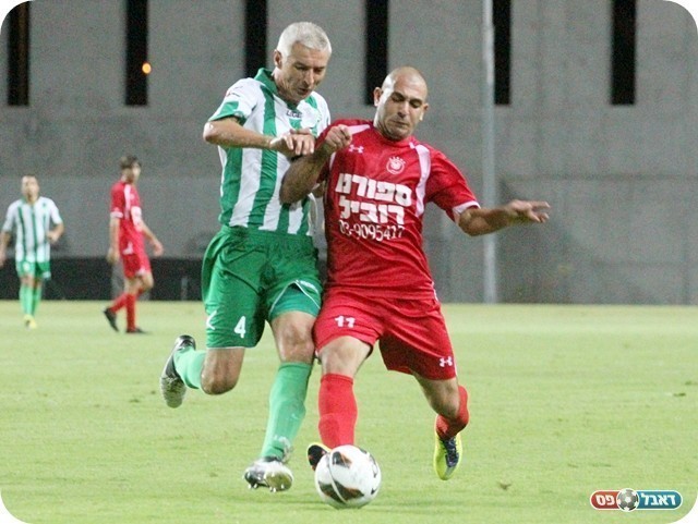 הבלתי נגמר. מגמדוב עוצר את מרעב (צילום: לירן דורף)