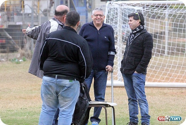 באיגוד לקחו את המשחק ברצינות. קורן ואבן (צילום: לירן דורף)