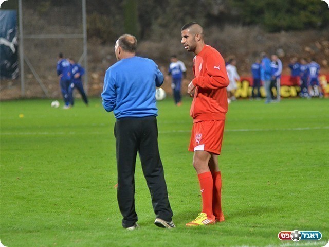 שער בכורה לחלוץ הצעיר, אביב כהן (צילום: קובי פורטל)