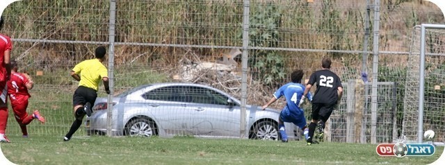 הקצב הטוב נמשך. בירן כובש את השני (צילום: לירן דורף)