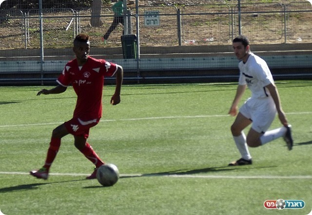 איש המשחק של רמת ישראל. ברנו (צילום: אייל אורן)