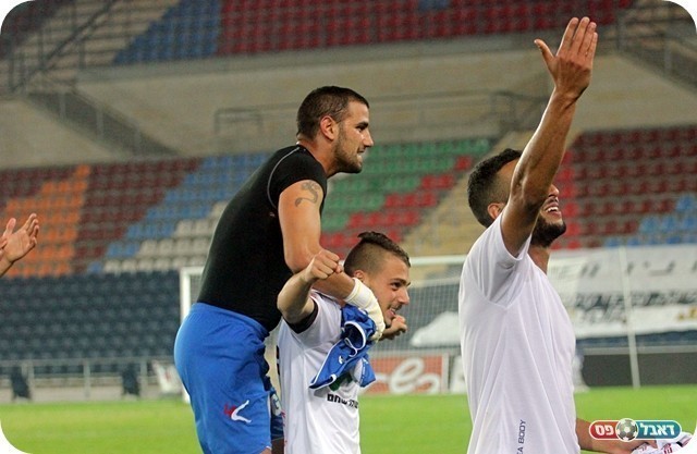 חוגגים. שמש על שטיין (צילום: לירן דורף)