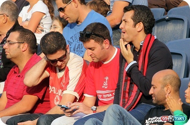 לא ידעו נפשם מרוב לחץ. כהן ולרר (צילום: לירן דורף)