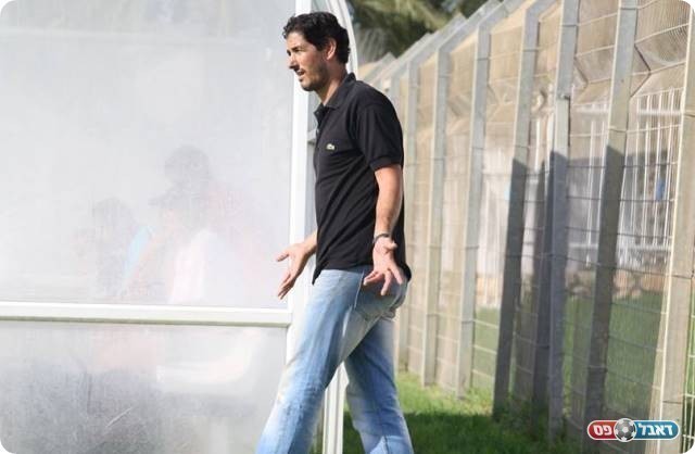 יצא מרוצה. חסון (צילום: מיכה פישנזון)