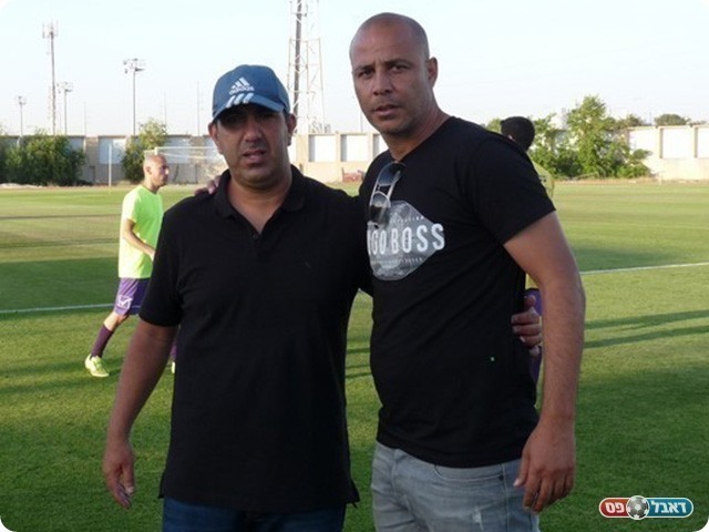 "תמיד האמנתי שאפשר לעלות ליגה". כחילה (משמאל) (אלי שמואלי)